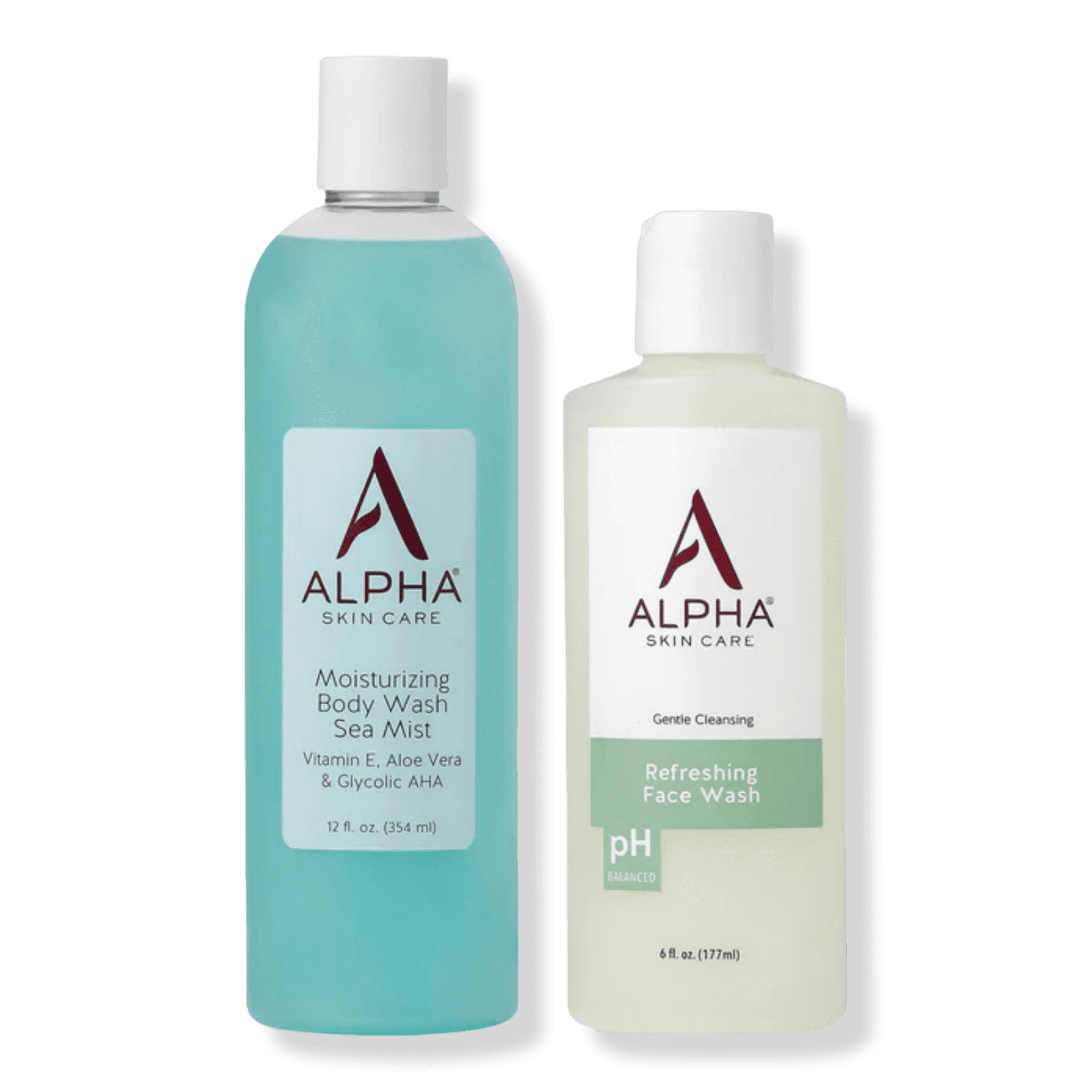 Alpha Skincare Face and Body Wash Set