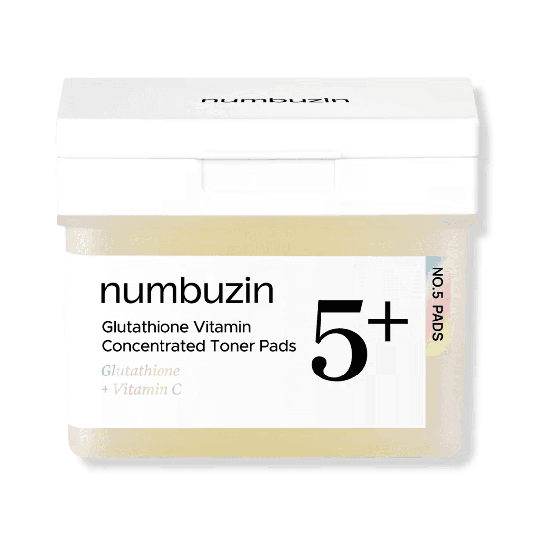 numbuzin numbuzin No.5+ Glutathione Vitamin Concentrated Toner pads 70ct