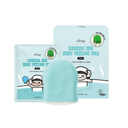 allongs [3types] allongs Korean Spa Body Peeling Pad