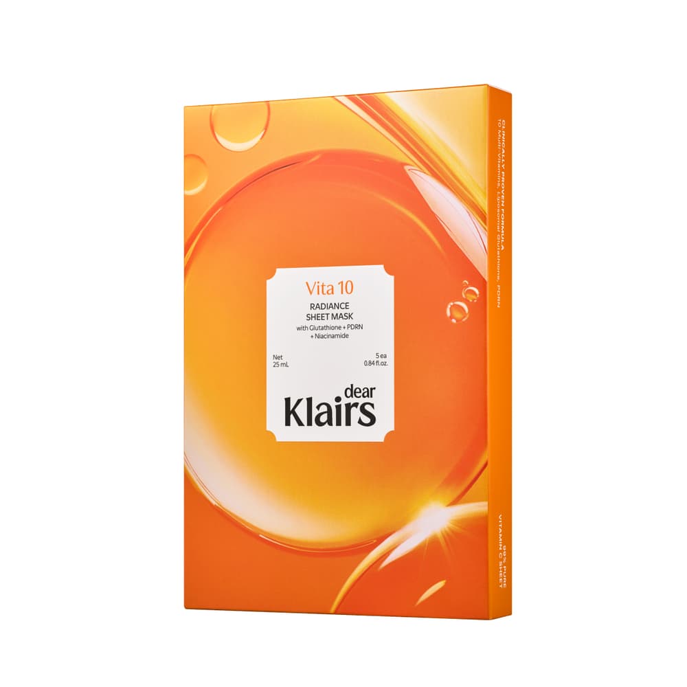 Dear Klairs Dear Klairs Vita 10 Radiance Sheet Mask 5ct