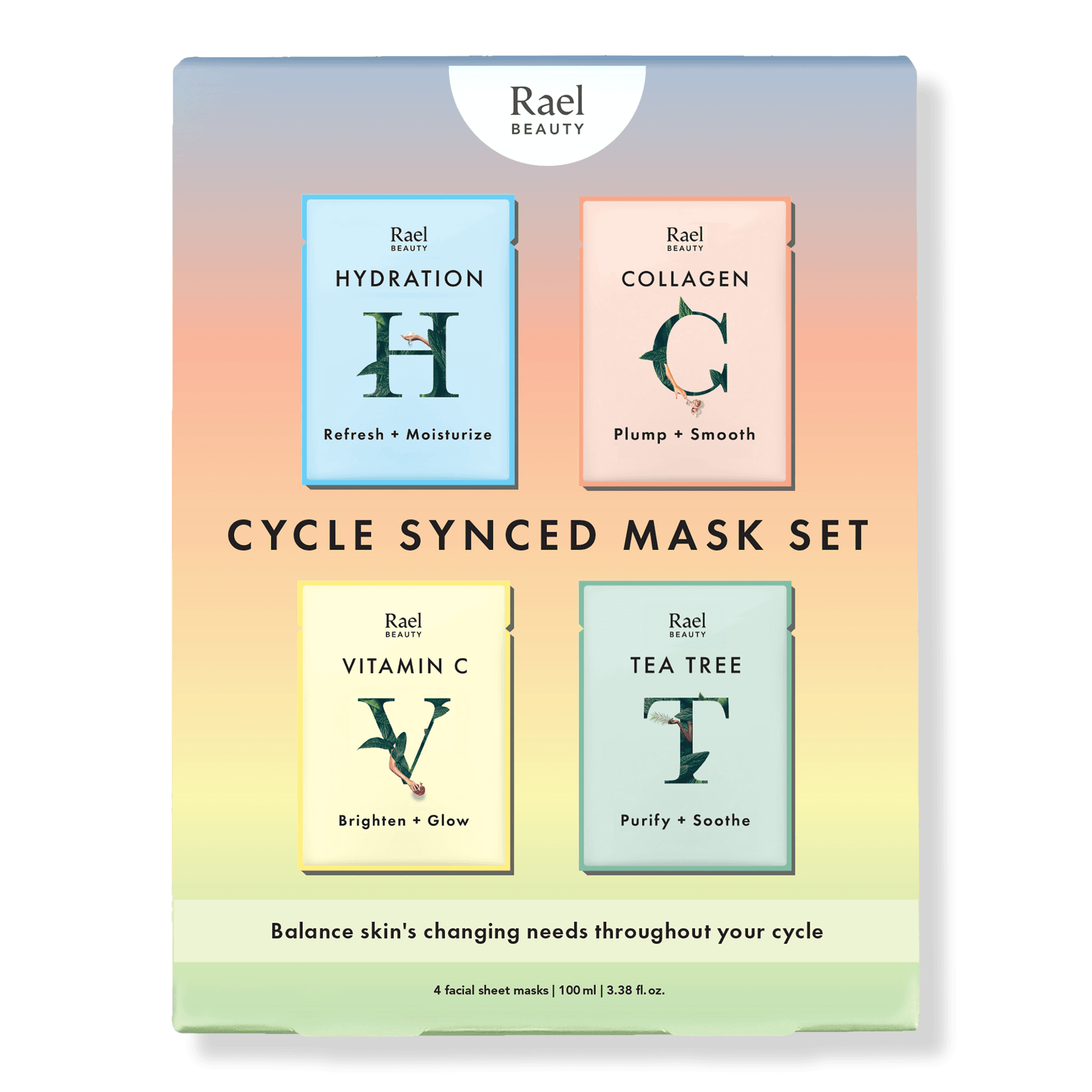 Rael Cycle Synced Facial Mask Kit