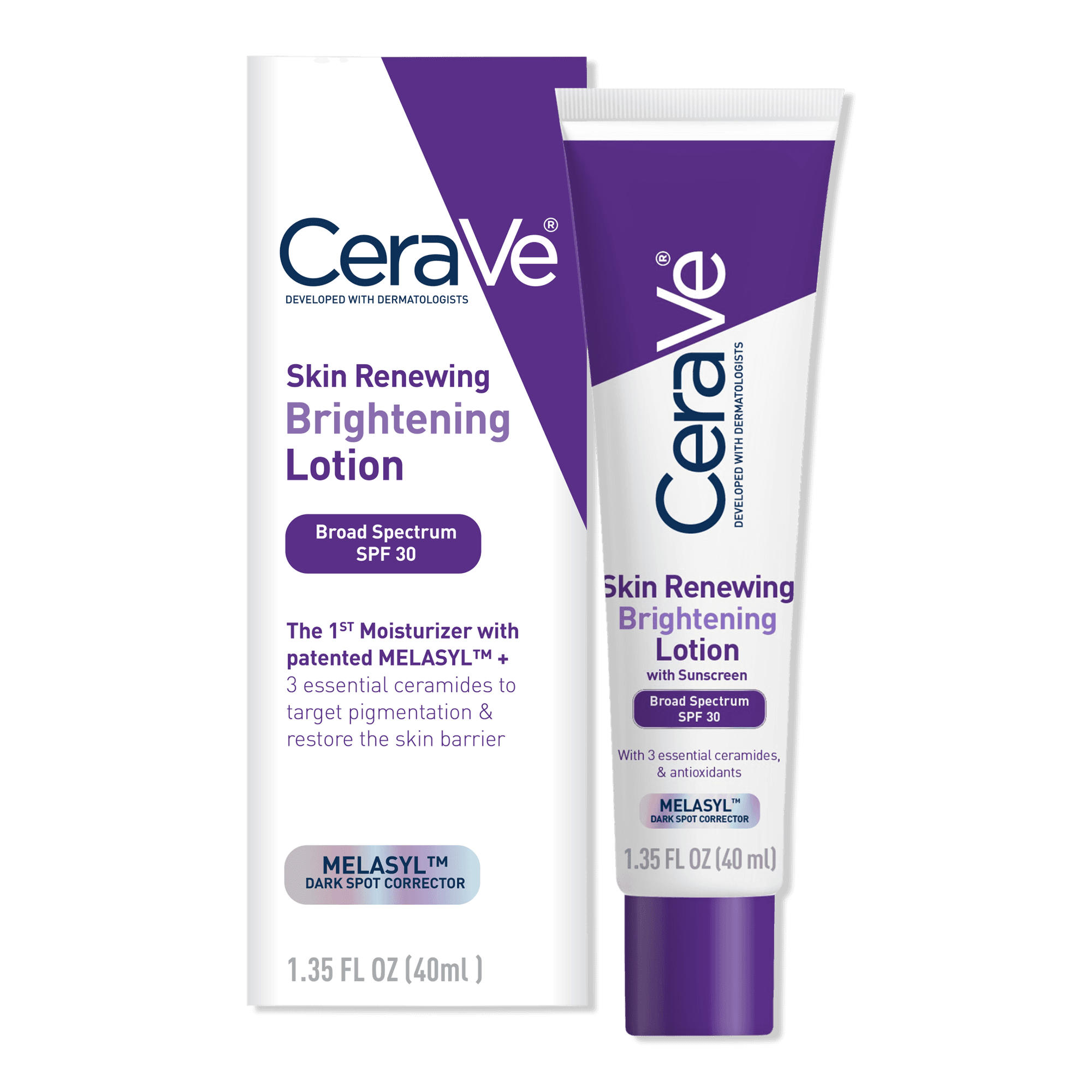CeraVe Skin Renewing Brightening Lotion SPF 30