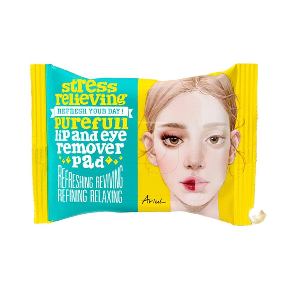 Ariul Stress Relieving Purefull Lip And Eye Remover Pad 30ct