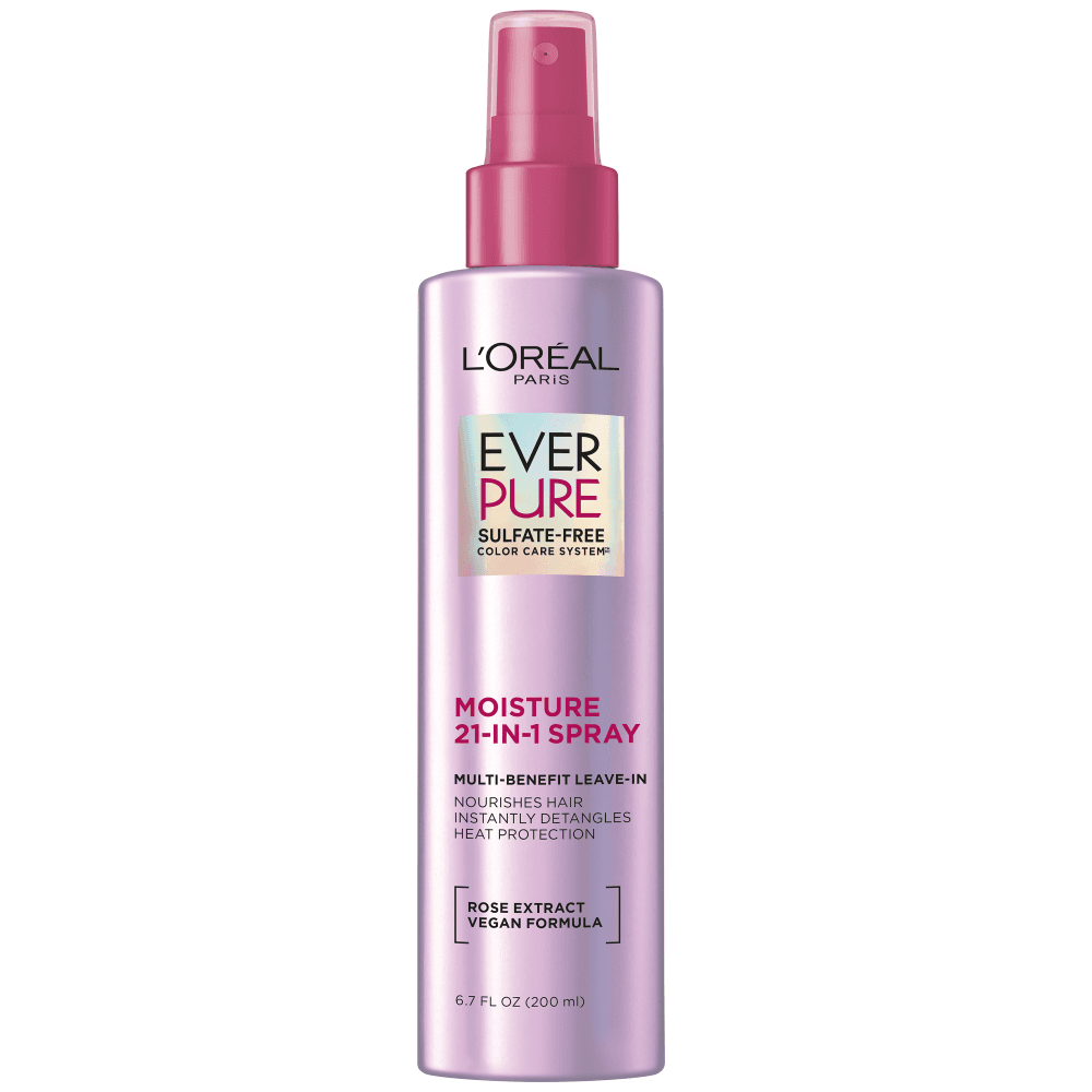 L'Oreal Paris L'Oreal Paris Sulfate Free Moisture 21-in-1 Leave-In Conditioner for Dry Hair, EverPure