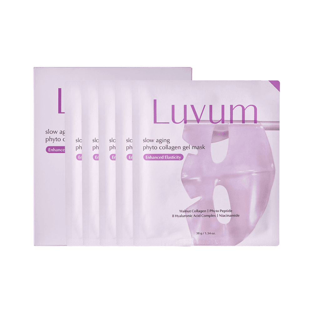 Luvum Luvum Slow Aging Phyto Collagen Gel Mask Sheet 5ct