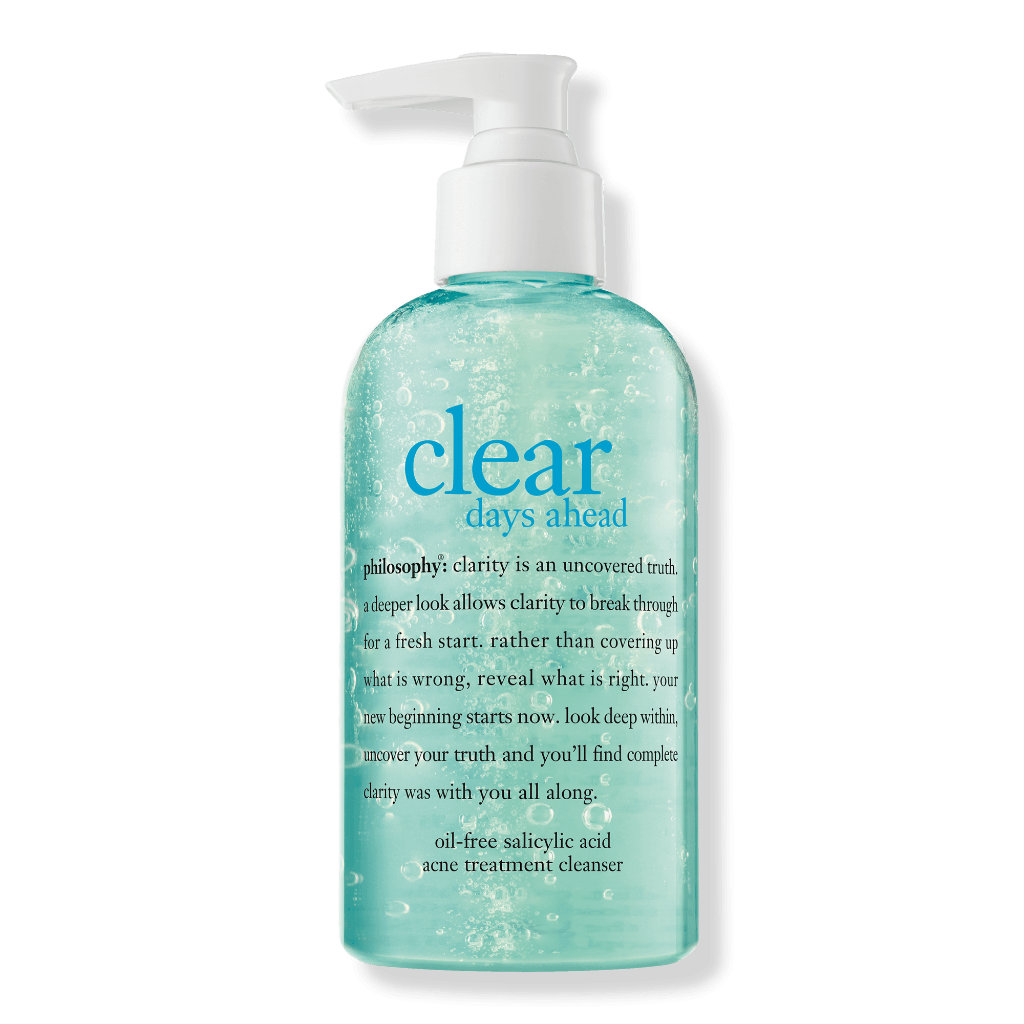 Philosophy Clear Days Ahead Oil-Free Salicylic Acid Acne Treatment Cleanser