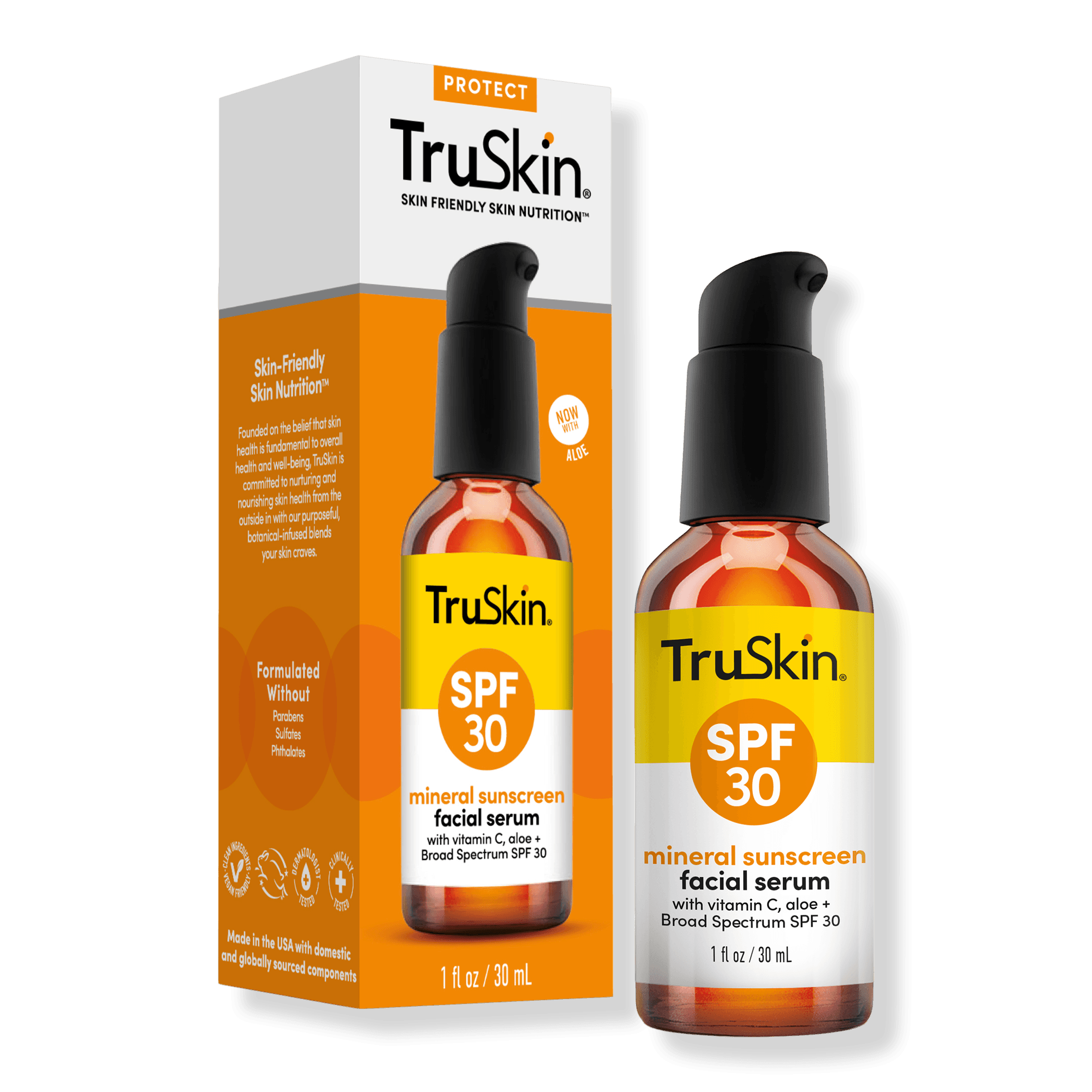TruSkin SPF 30 Mineral Sunscreen Facial Serum
