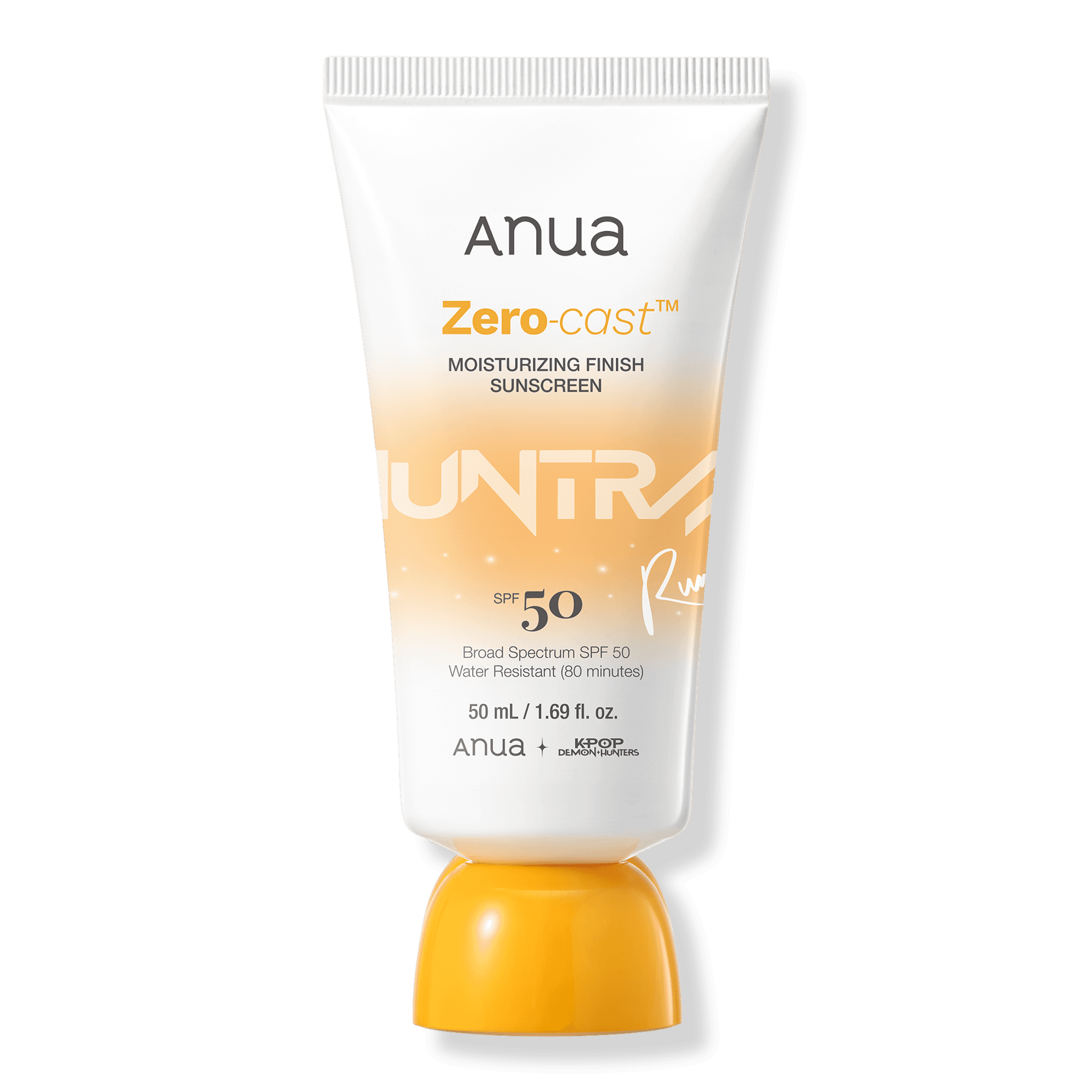 ANUA KPop Demon Hunters Zero-Cast Moisturizing Finish Sunscreen