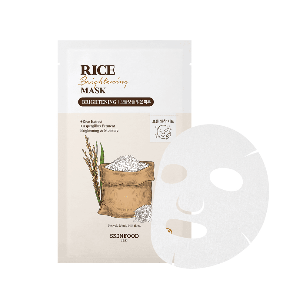 SKINFOOD SKINFOOD Rice Brightening Mask 1ct