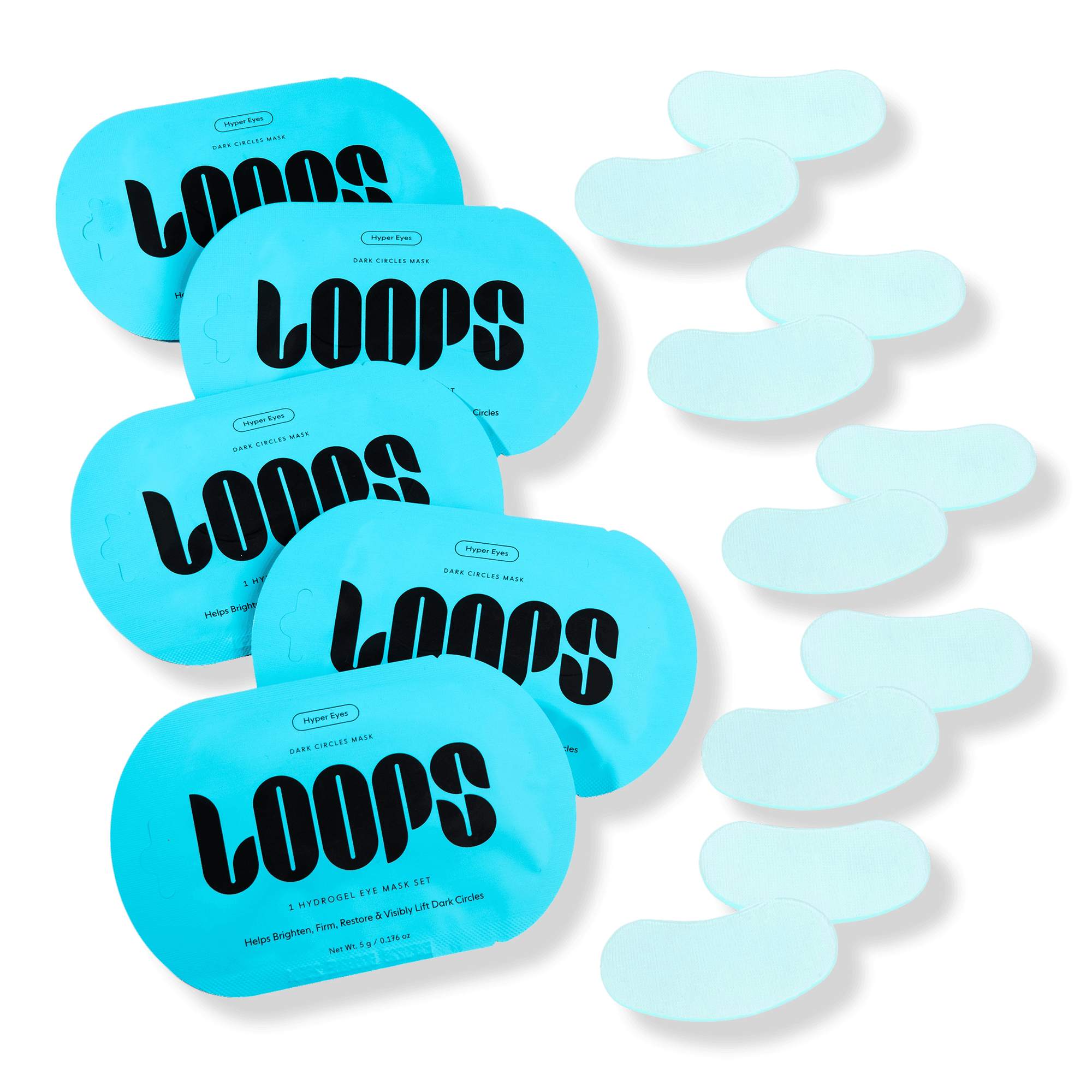 LOOPS Hyper Eyes Dark Circles Hydrogel Eye Mask Set