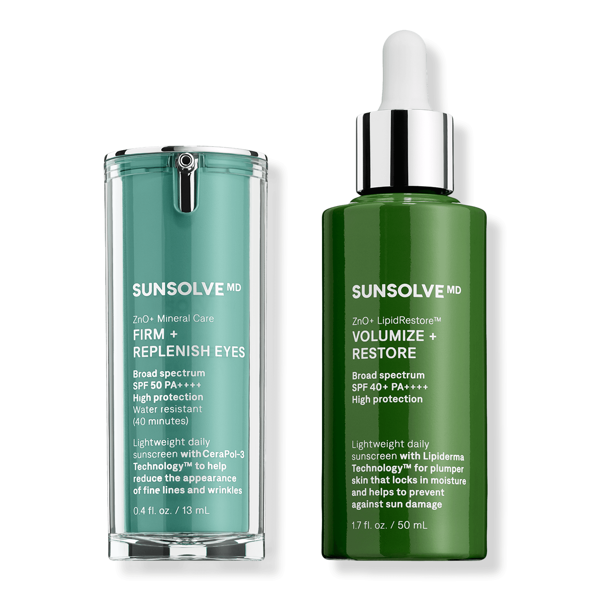 SunsolveMD The Under Eye Firm + Hydration Duo