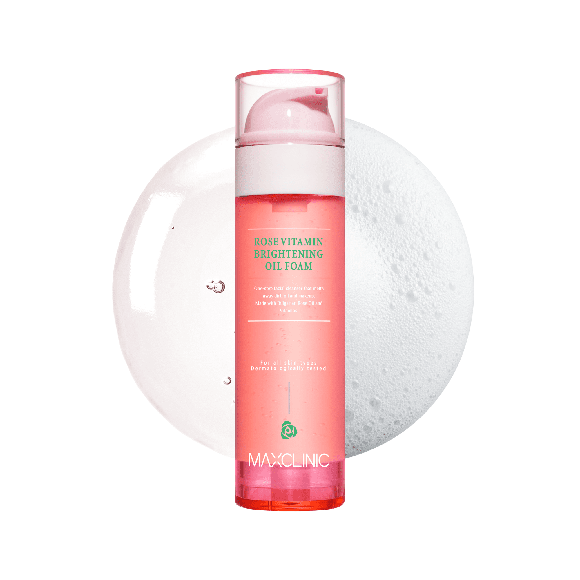 MAXCLINIC MAXCLINIC Rose Vitamin Brightening Oil Foam