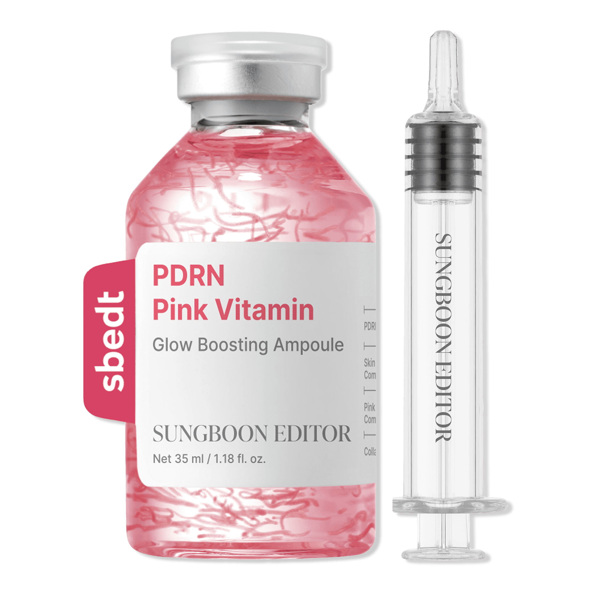SUNGBOON EDITOR PDRN Pink Vitamin Glow Boosting Ampoule