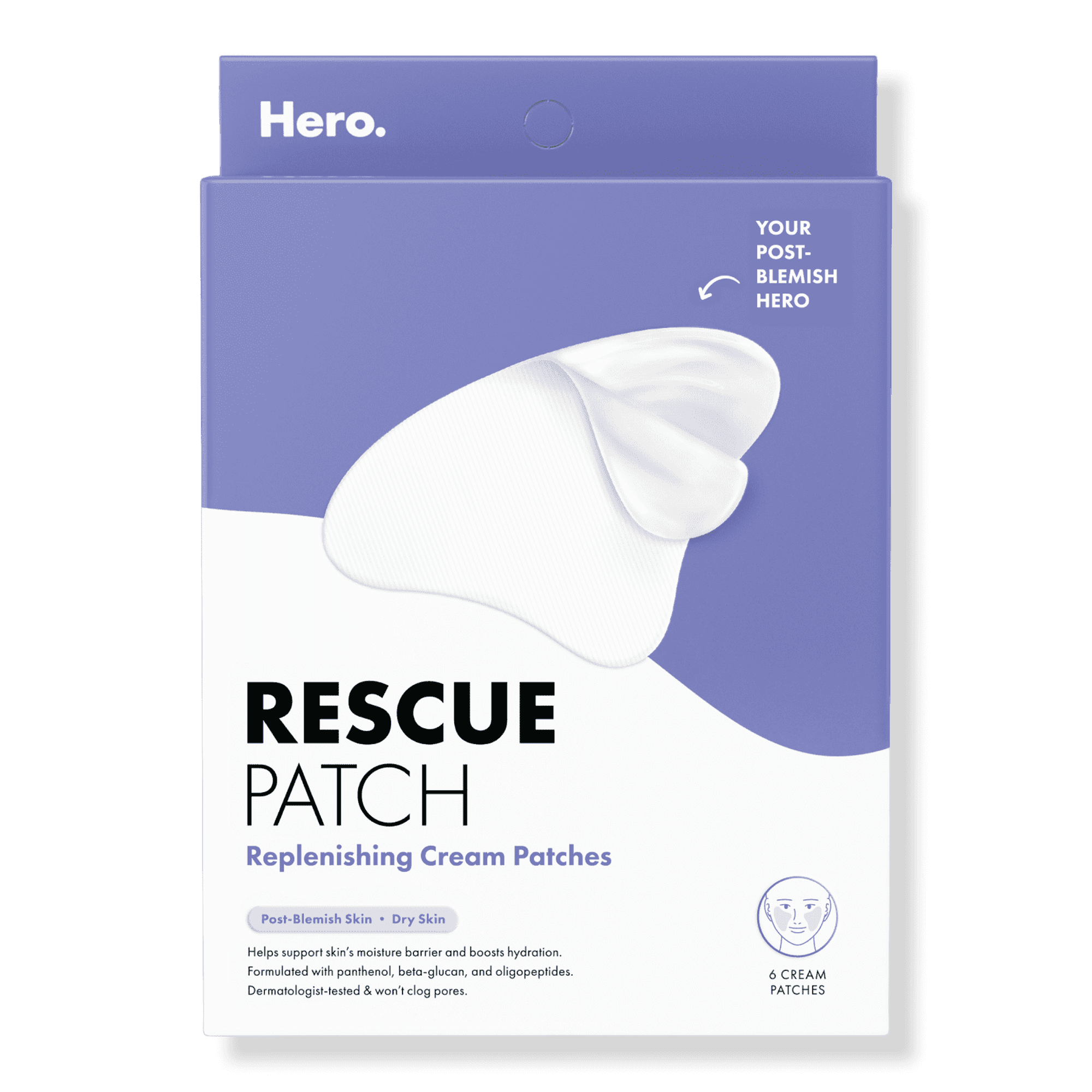 Hero Cosmetics Rescue Patch Replenishing Cream Patches
