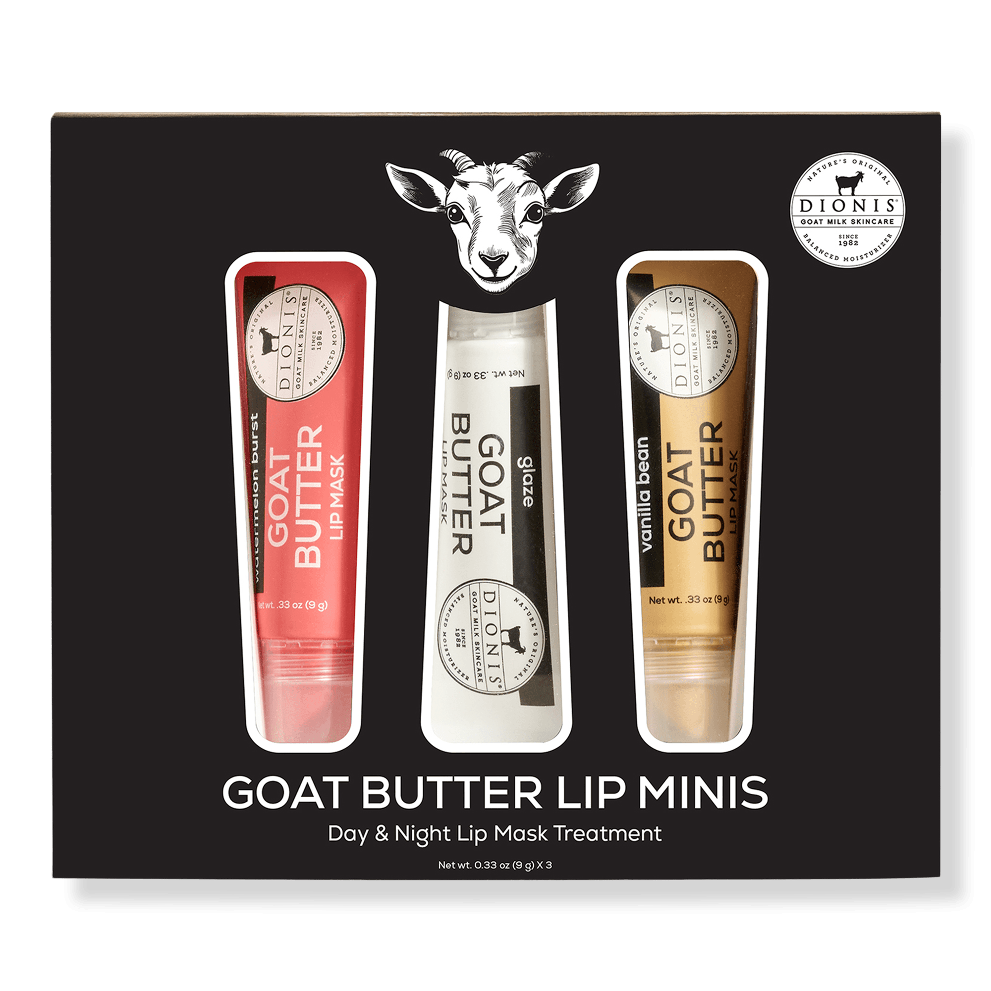 Dionis Goat Butter Lip Mask Trio