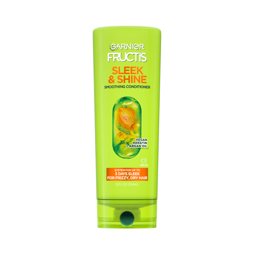 Garnier Garnier Fructis Sleek & Shine Smoothing Conditioner For Frizzy, Dry Hair