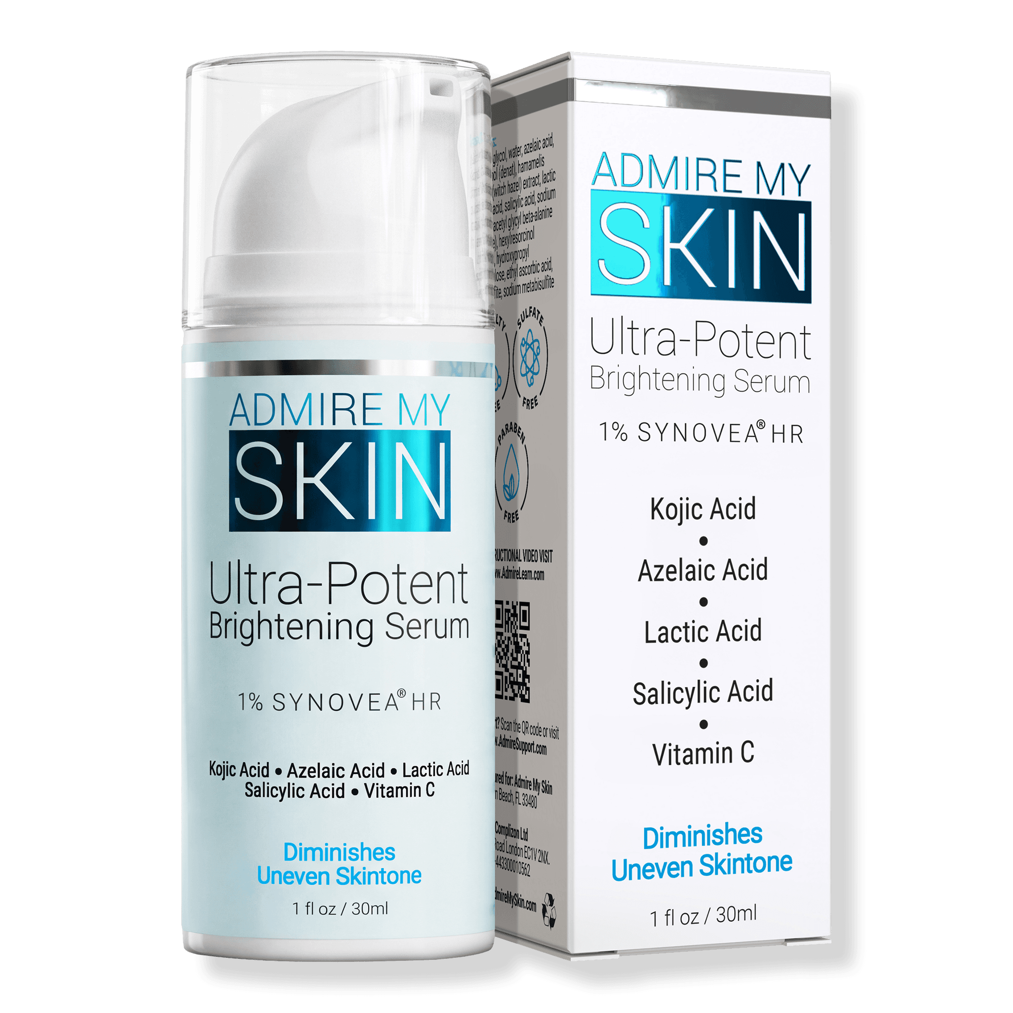Admire My Skin Ultra Potent Brightening Serum Dark Spot Corrector