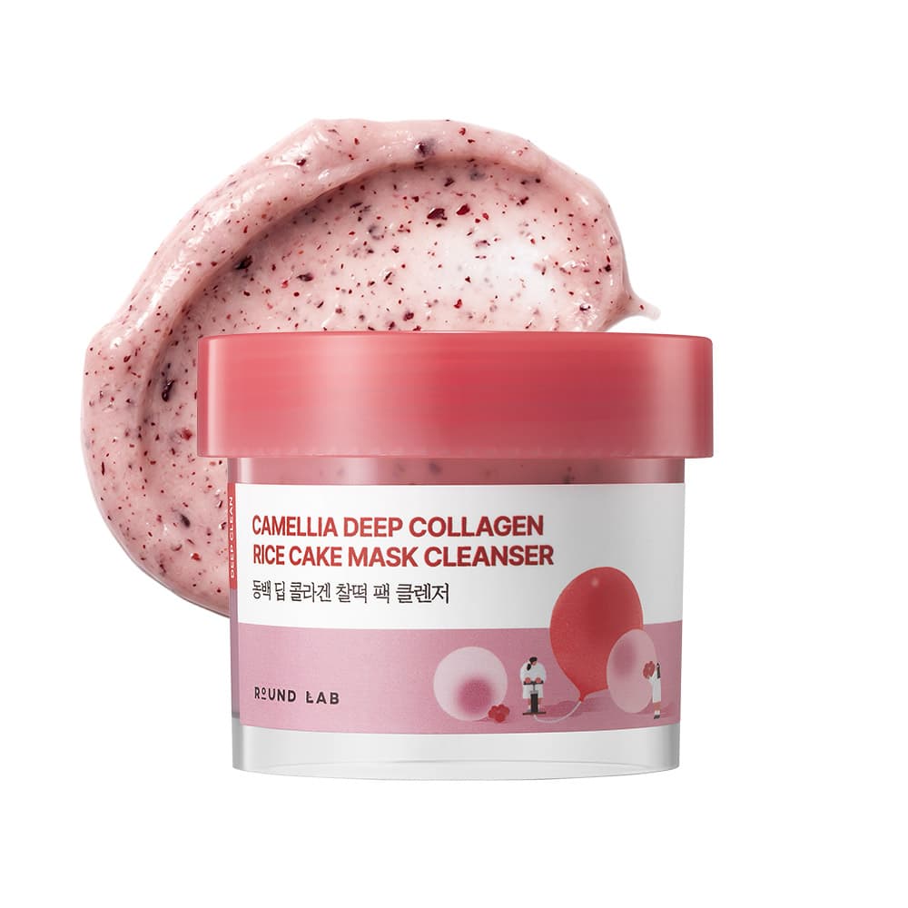 ROUND LAB ROUND LAB Camellia Deep Collagen Rice Cake Mask Cleanser