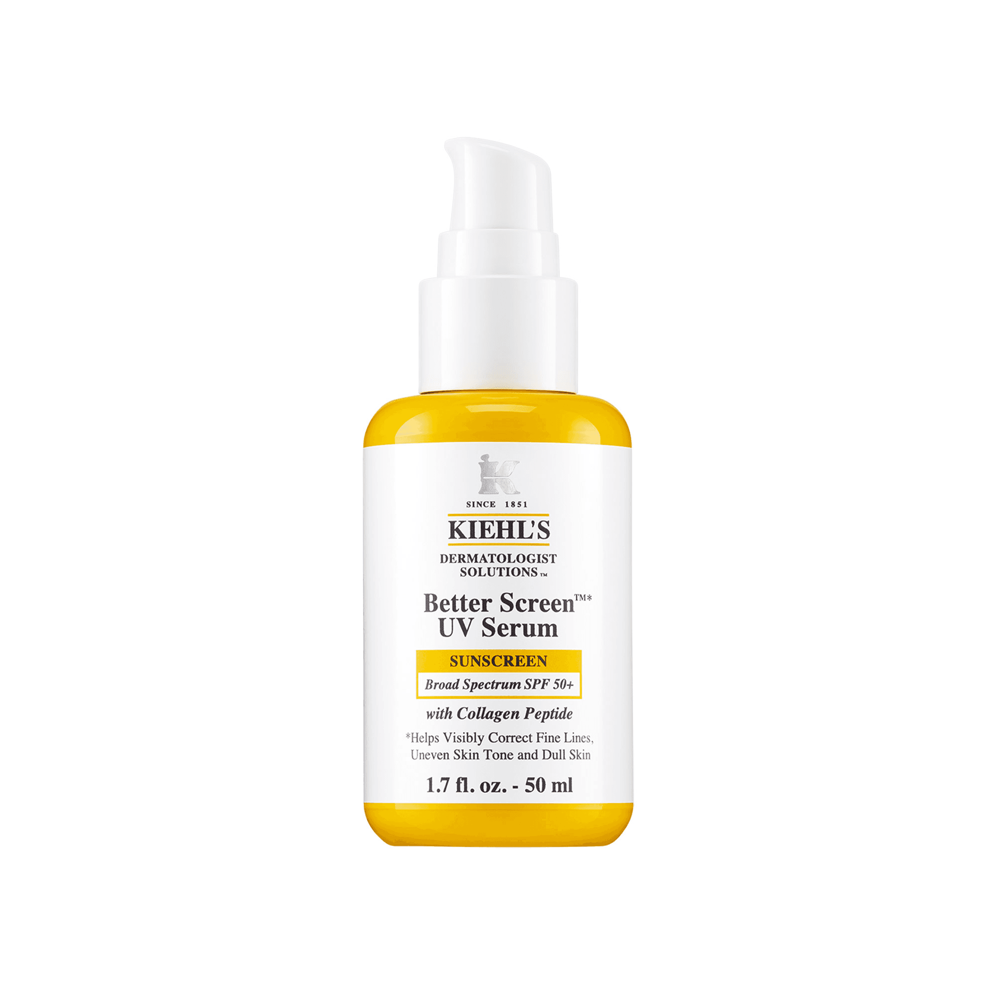 Kiehl's Kiehl's Better Screen™ UV Serum SPF 50+ Facial Sunscreen With Collagen Peptide