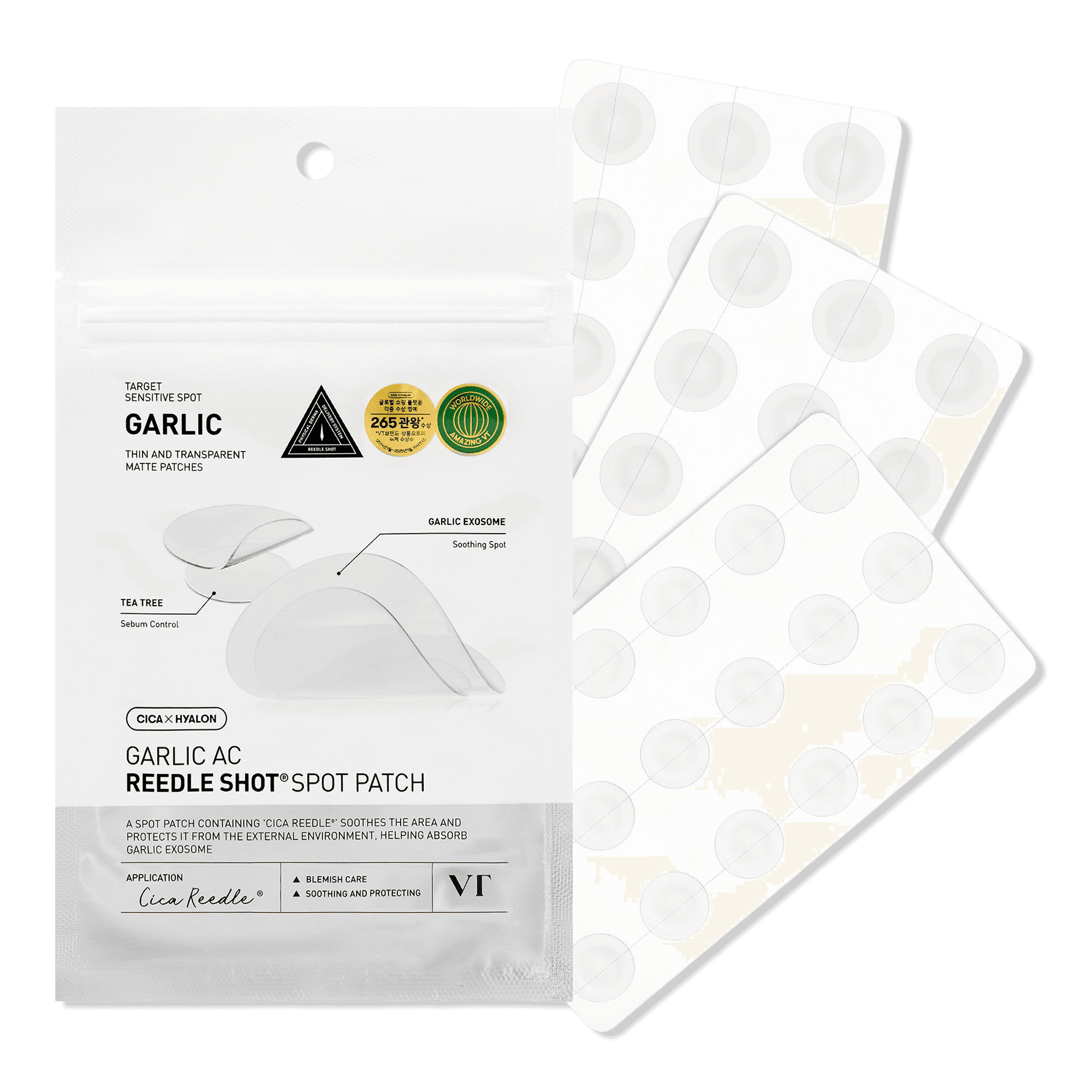 VT Cosmetics Garlic AC Reedle Shot Spot Patch