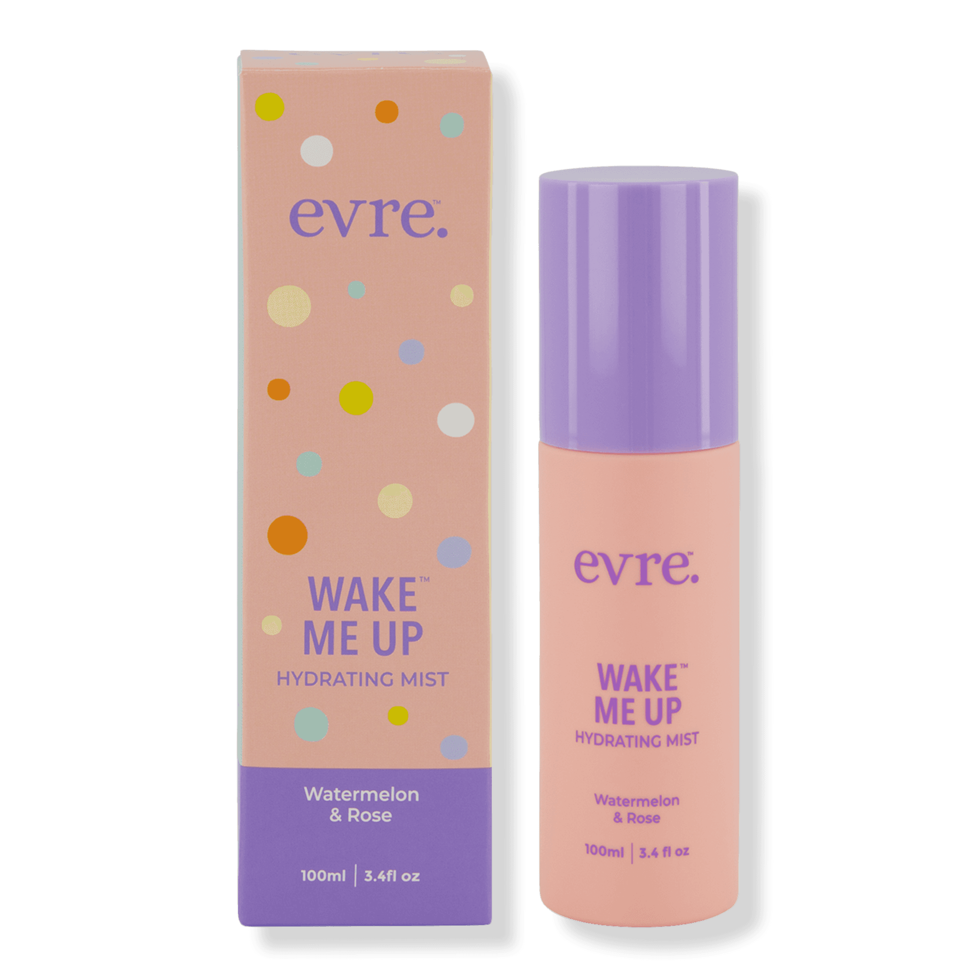 Evre Skincare Wake Me Up Watermelon & Rose Hydrating Face Mist for Teens